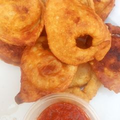 A picture of Potato dumplings.