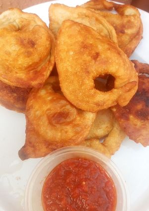 A picture of Potato dumplings.