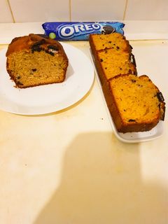 Cinnamon, oreo cake ainihin hoton girkin