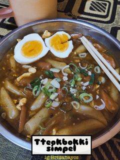 Foto resep Tteokbokki simpel