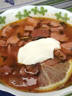 Фото Мясная солянка.