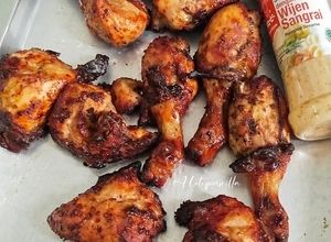 Foto resep Ayam Panggang Kewpie airfryer