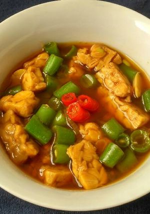 Foto resep Sayur Buncis Tempe Kecap (tanpa minyak)