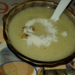 A picture of Moong daal soup.