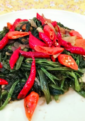 Foto resep 685. Tumis Kangkung Saus Tiram
