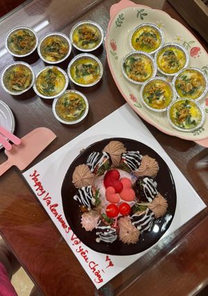 Hình của món Hàu nướng mỡ hành bằng nồi chiên không dầu.