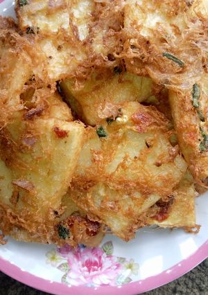 A picture of Yam and Egg.