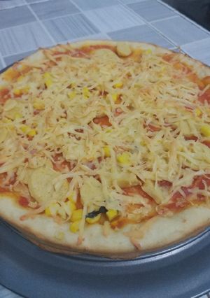 Foto resep Homemade Pizza minimalis enak 😊