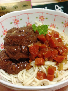 牛肉乾拌麵【愛在家裡麵x好勁道】 的食譜成品照片