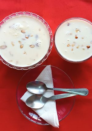 A picture of Sabudana Kheer.