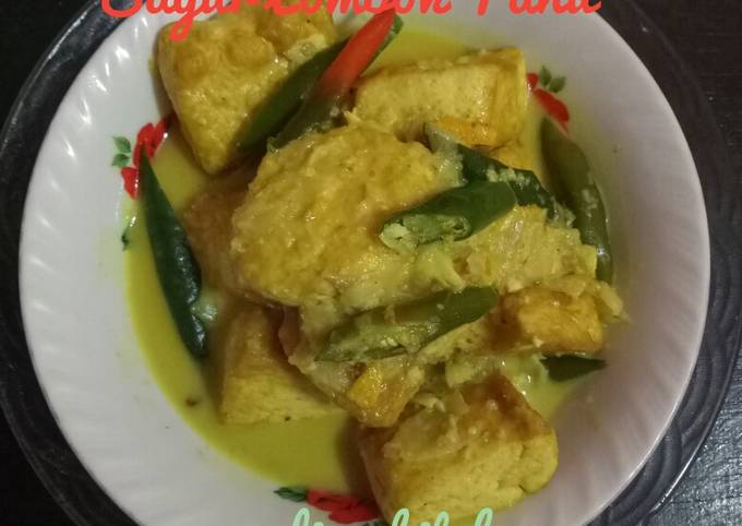 Resep Sayur Lombok Tahu Oleh Naila Home Cookpad