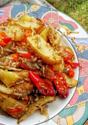 Foto resep Tumis Teri Kentang a.k.a Spicy Fries 😍