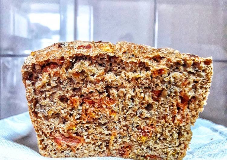 🍞🍅PAN INTEGRAL DE TOMATE SECO Y ALBAHACA🍅🍞
