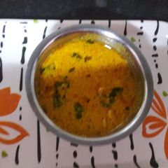 A picture of Rajasthani style gatte ki sabji.