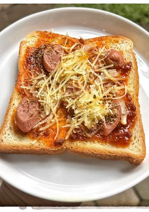 Foto resep Pizza roti tawar