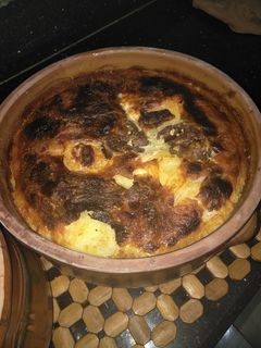 صورة لوصفة طاجن رز معمر باللحمه 😍😍