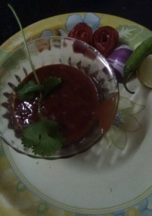 टोमेटो सॉस (होम मेड) (Tomatoes sauce (home made) recipe in hindi) रेसिपी मुख्य फोटो