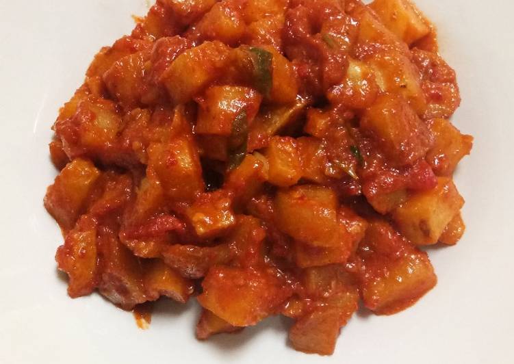 KIKIL KENTANG BALADO PEDAS SIMPLE πππΆπΆ