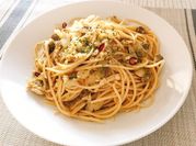 Una foto de spaghetti vongole