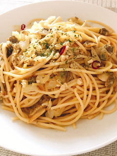 Una foto de Spaghetti Vongole Bianco fácil
