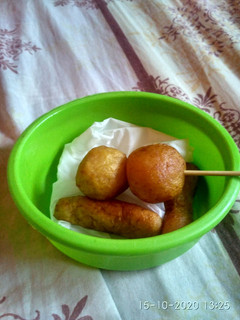 Foto resep Bola² ubi (snack MPASI) 1y8m
