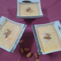 A picture of Carrot kheer.