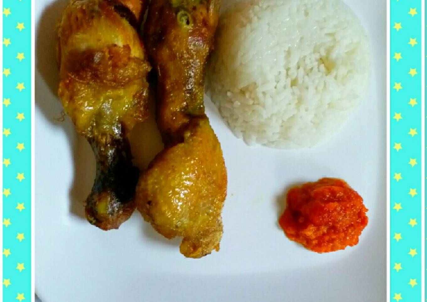3. Ayam goreng ungkep laziez