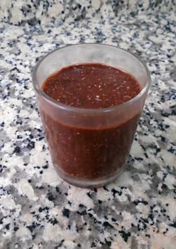 Una foto de Pudding de chía y cacao