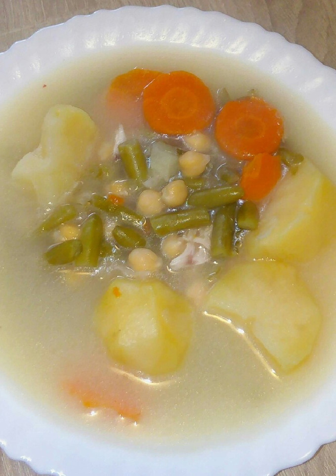 Una foto de Pucherillo de jamón
