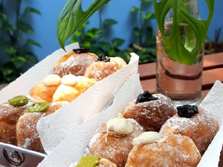 Easy Ways Make Recipes Bomboloni Montok &amp;amp; Simple the Can Spoil the Tongue Really Delicious.