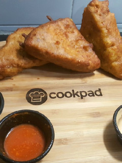 A picture of Potato Bread Pakora!.