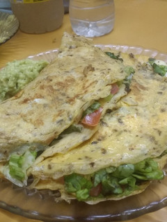 Una foto de Omelette relleno