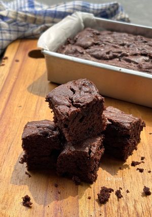 Foto resep Brownies instant