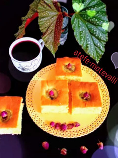 عکسی از دستور کیک پای موز