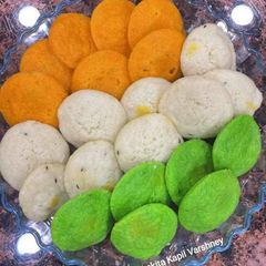 Tricolour Idli A picture of Tricolour Idli.