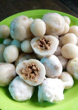 Foto resep Baso ayam isi daging ayam pedassss ekonomis