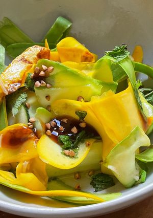 Une photo de Salade de courgettes 🥒