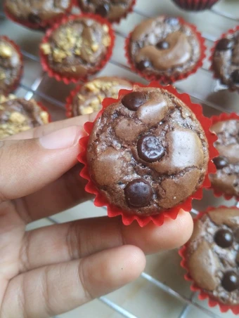 Langkah Gampang Membikin Resep Brownies Mini Cup (shiny✨) yang Lezat Anti Ribet, Bikin Ngiler