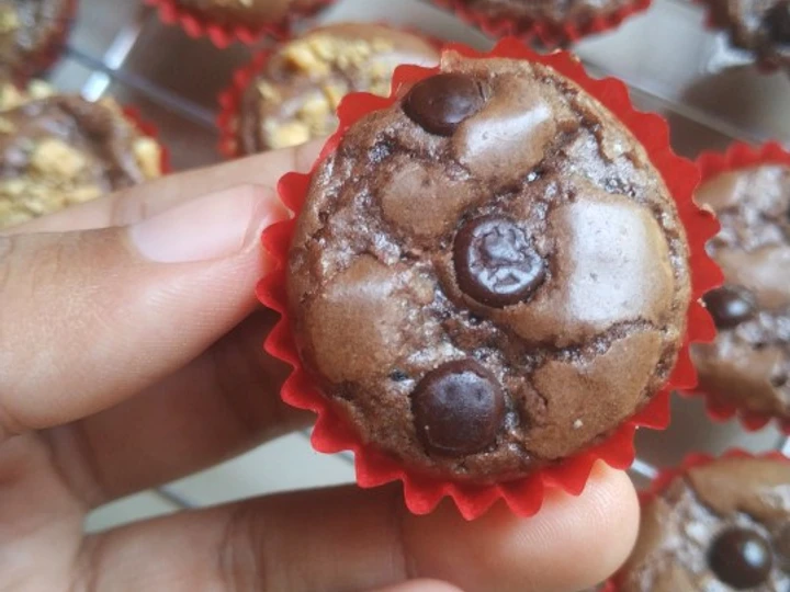 Langkah Gampang Membikin Resep Brownies Mini Cup (shiny✨) yang Lezat Anti Ribet, Bikin Ngiler