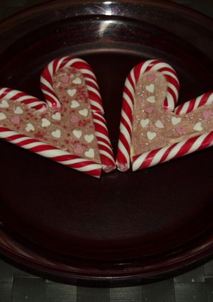 Φωτογραφία της συνταγής Καρδιές candy cane