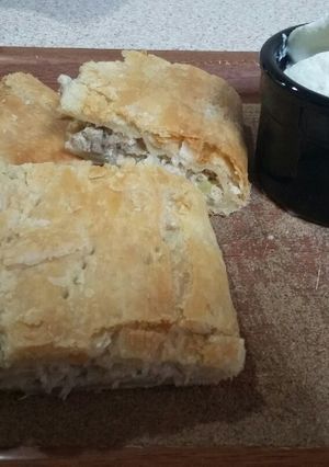 Φωτογραφία της συνταγής Κοτόπιτα με σπιτικό πρόβειο γιαούρτι