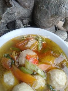 Foto resep Sup Bakso ikan Tengiri