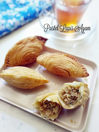 Cara Gampang Membuat Resep Pastel Lapis Ayam (tanpa margarin) yang Menggugah Selera Anti Ribet, Bikin Ngiler