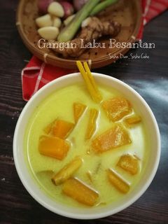 Foto resep Gangan Labu Besantan (Kalimantan Dishes)
