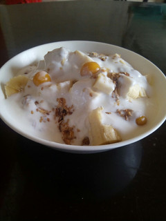 A picture of Granola breakfast # author Marathon #.