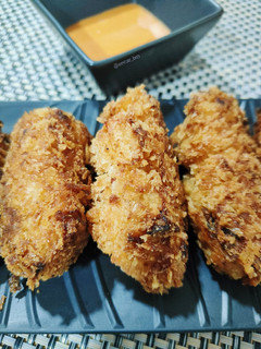 Una foto de Croquetas de pulpo a feira