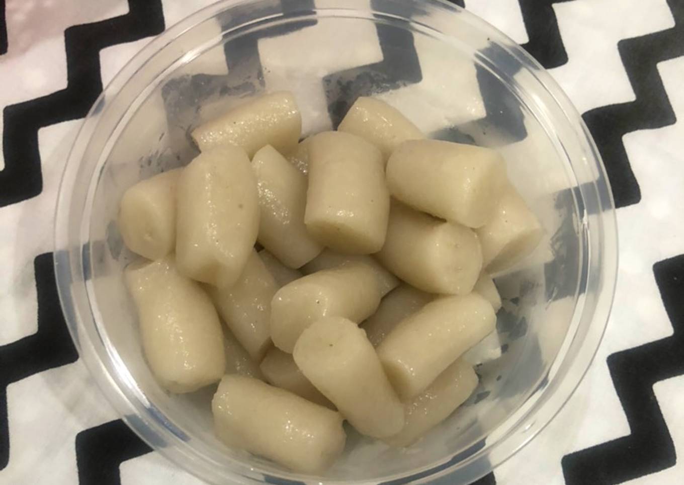 Tteokbokki/ Tteok-bokki/ Topokki homemade