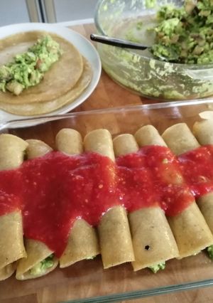 Una foto de Envueltos de aguacate