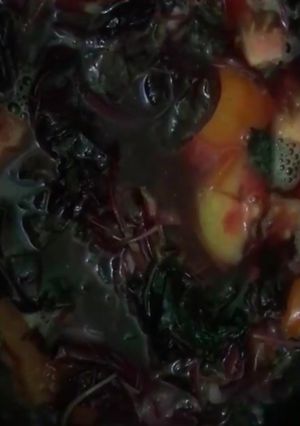 Foto resep Sayur bayam merah simple