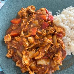 Chicken curry A picture of Chicken curry.